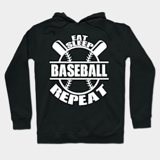 Eat Sleep Baseball Repeat Hoodie